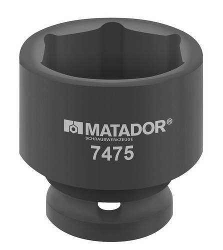 Matador Schraubwerkzeuge 74750170 Außen-Sechskant Schlagschrauber-Steckschlüsseleinsatz 17 mm 1/2