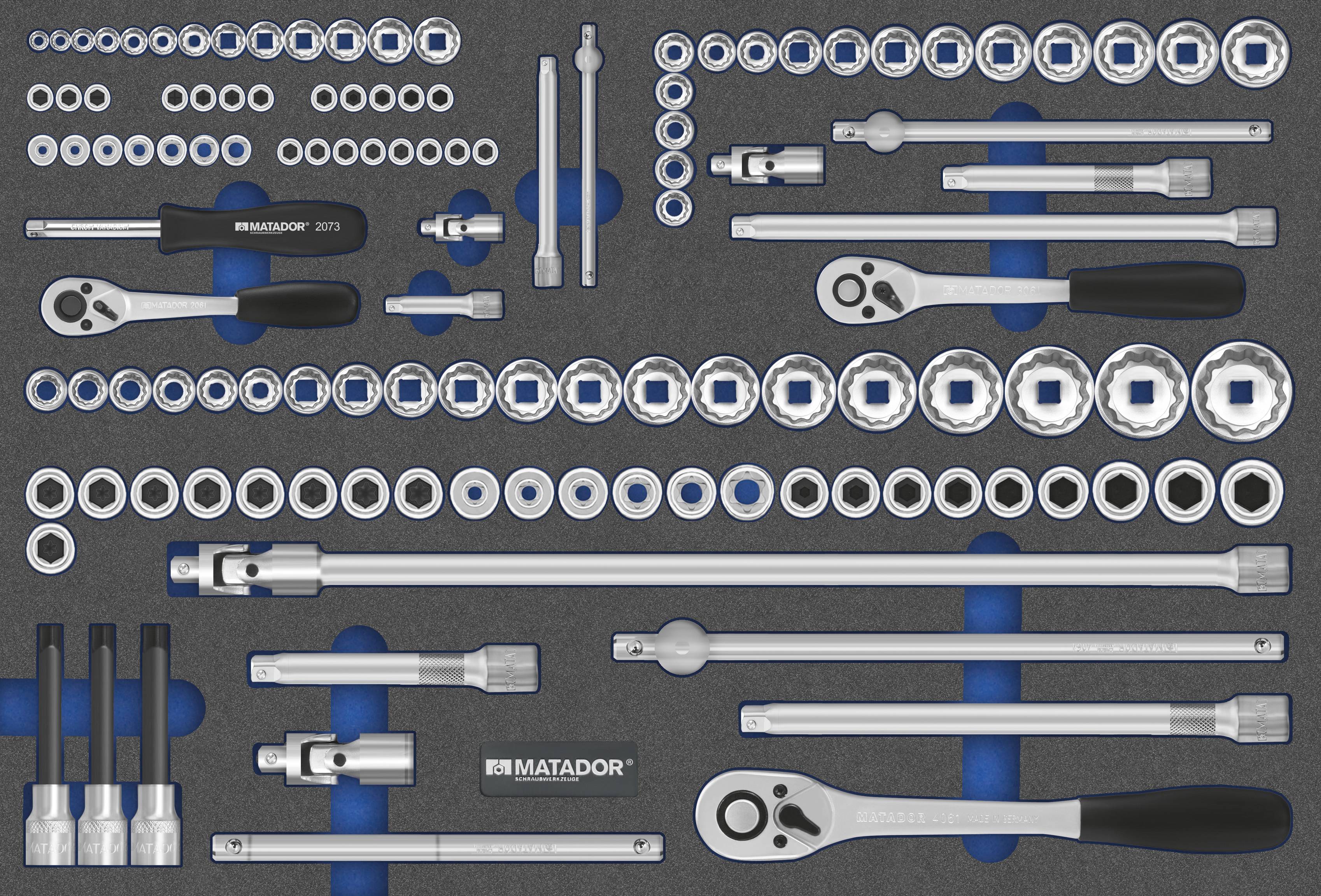 Matador Schraubwerkzeuge Steckschlüsselsatz 81641422