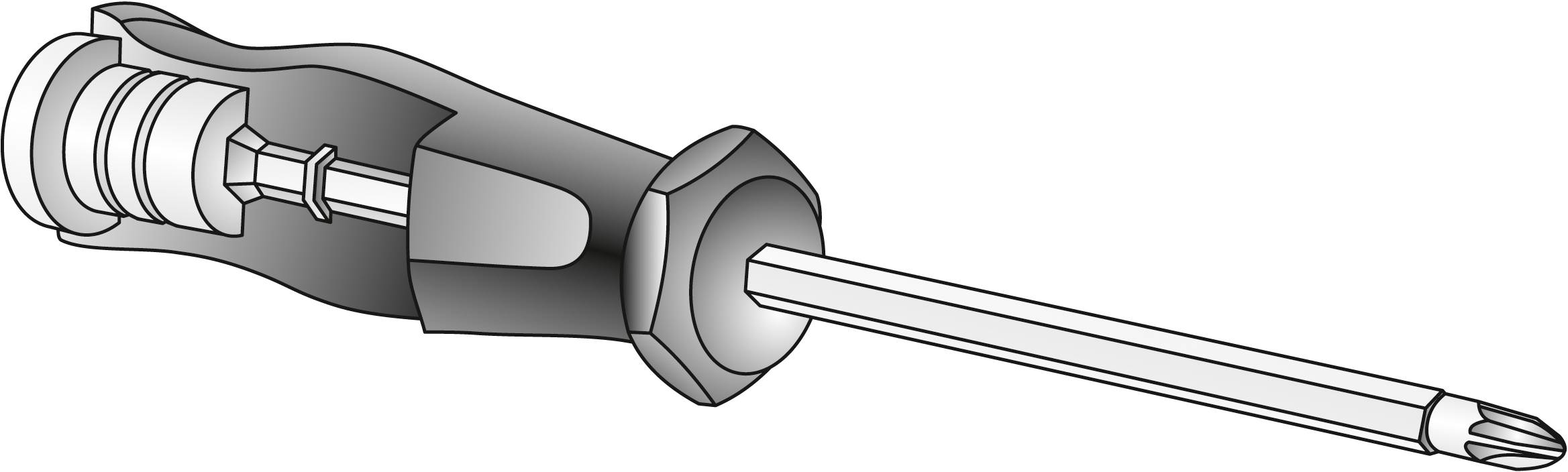 Matador Schraubwerkzeuge Werkstatt Schraubendreher-Set 6teilig