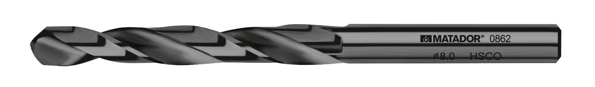 Matador Schraubwerkzeuge 07629190 Metall-Spiralbohrer-Set 19teilig 1 mm, 1.5 mm, 2 mm, 2.5 mm, 3 mm, 3.5 mm, 4 mm, 4.5 mm, 5 mm