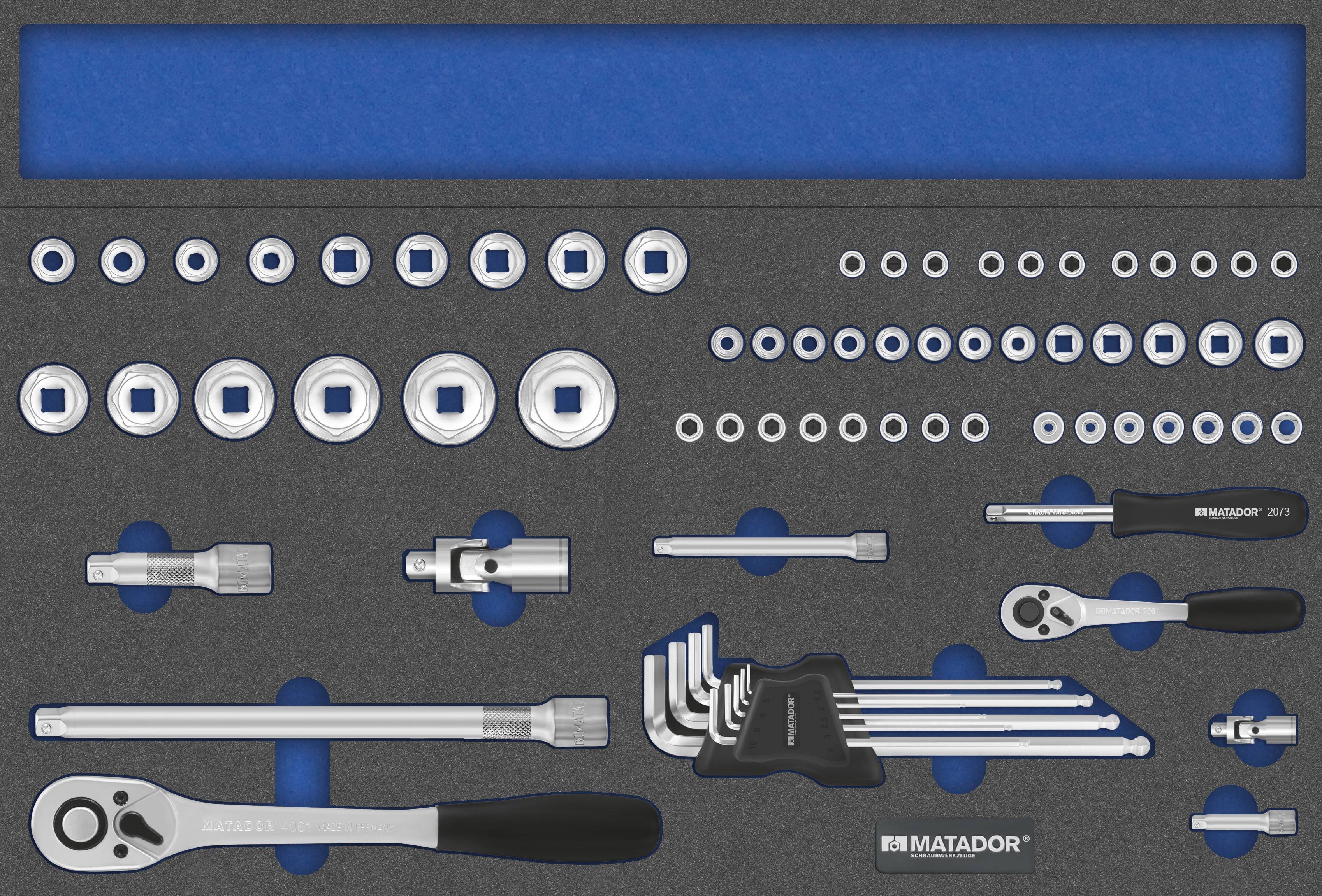 Matador Schraubwerkzeuge Steckschlüsselsatz 81641411