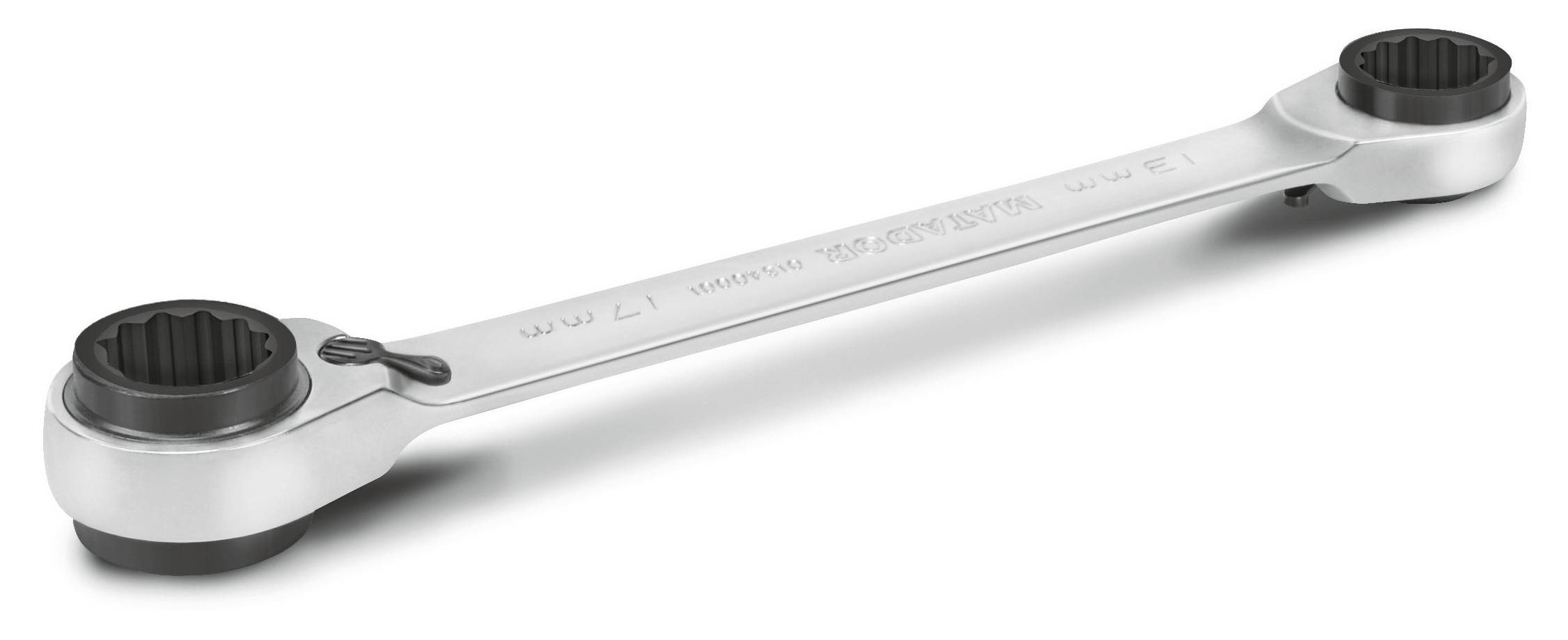 Matador Schraubwerkzeuge 01840001 Doppel-Ringratschenschlüssel-Satz Schlüsselweite (Metrisch) 10 - 19mm