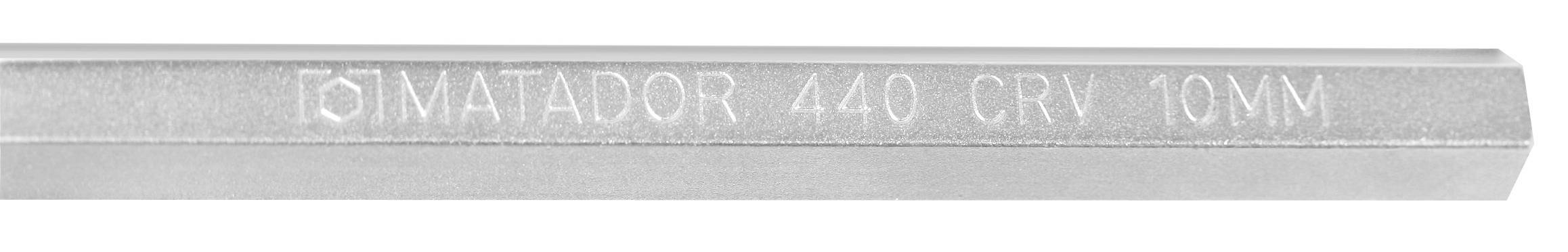 Matador Schraubwerkzeuge Innen-Sechskant Winkelschraubendreher 1.5 mm, 2 mm, 2.5 mm, 3 mm, 4 mm, 5 mm, 6 mm, 8 mm, 10mm 9teilig