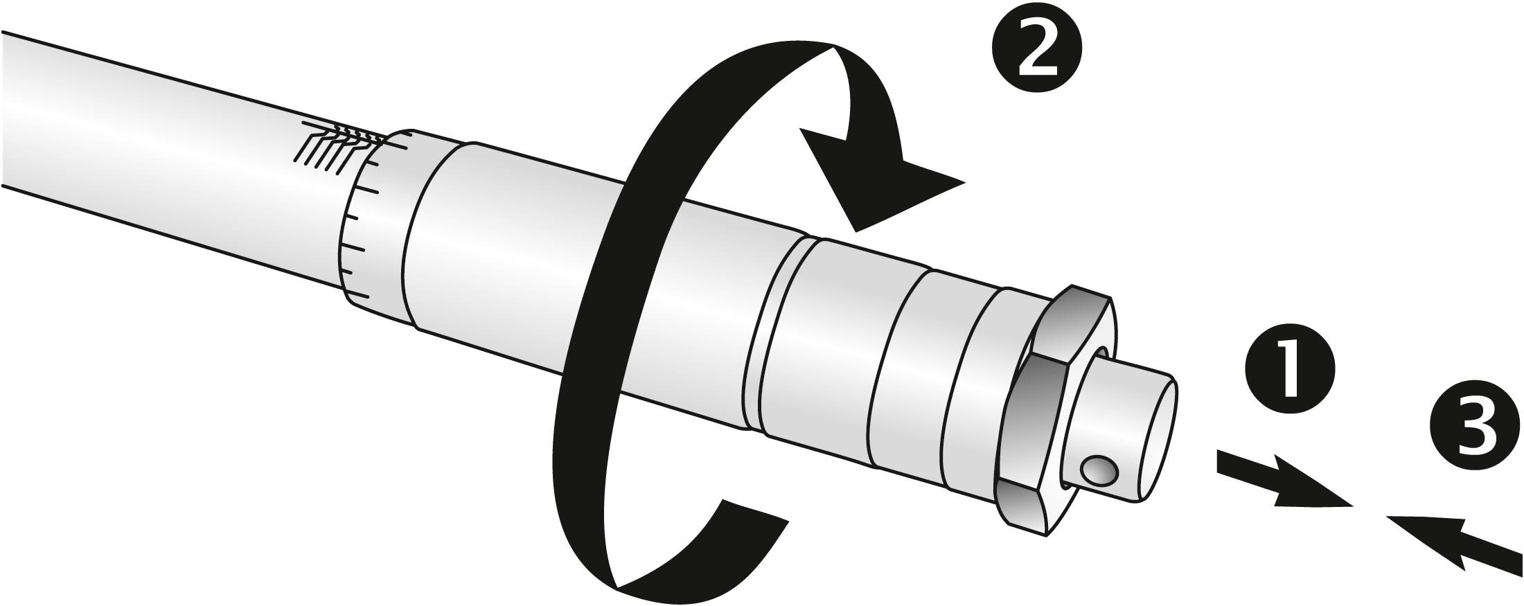 Matador Schraubwerkzeuge 61720030 Drehmomentschlüssel mit Umschaltknarre 1/2" (12.5 mm) 70 - 350 Nm