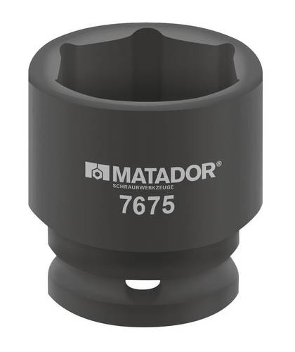 Matador Schraubwerkzeuge 76750190 Außen-Sechskant Schlagschrauber-Steckschlüsseleinsatz 19 mm 1