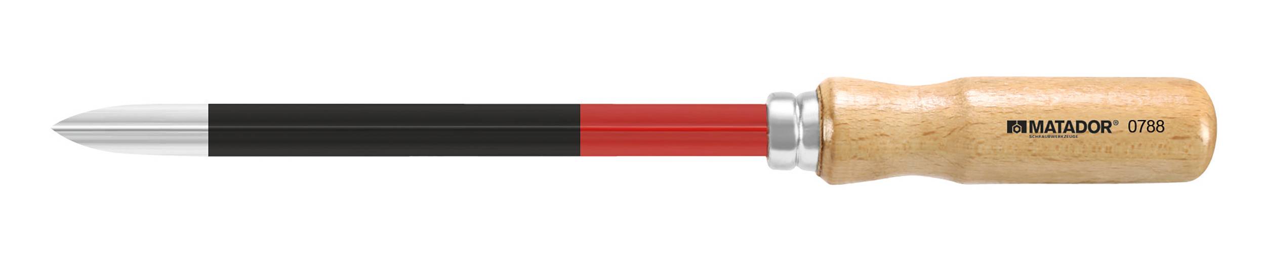 Matador Dreikant-Hohlschaber, DIN 8350, 200mm 07880002