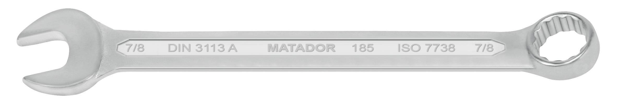 Matador Schraubwerkzeuge 01859100 Ring-Maulschlüssel-Satz 10teilig Schlüsselweite (Metrisch) 6 - 19 mm