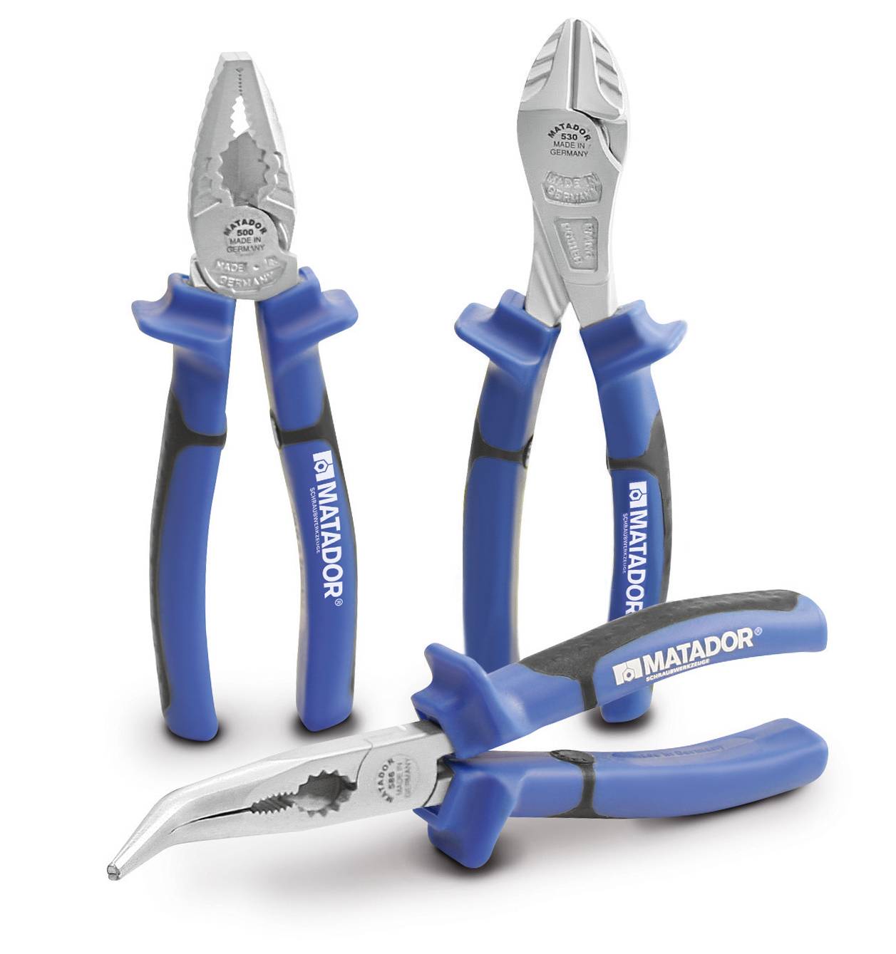 Matador Schraubwerkzeuge 05009031 Werkstatt Zangen-Set 3teilig