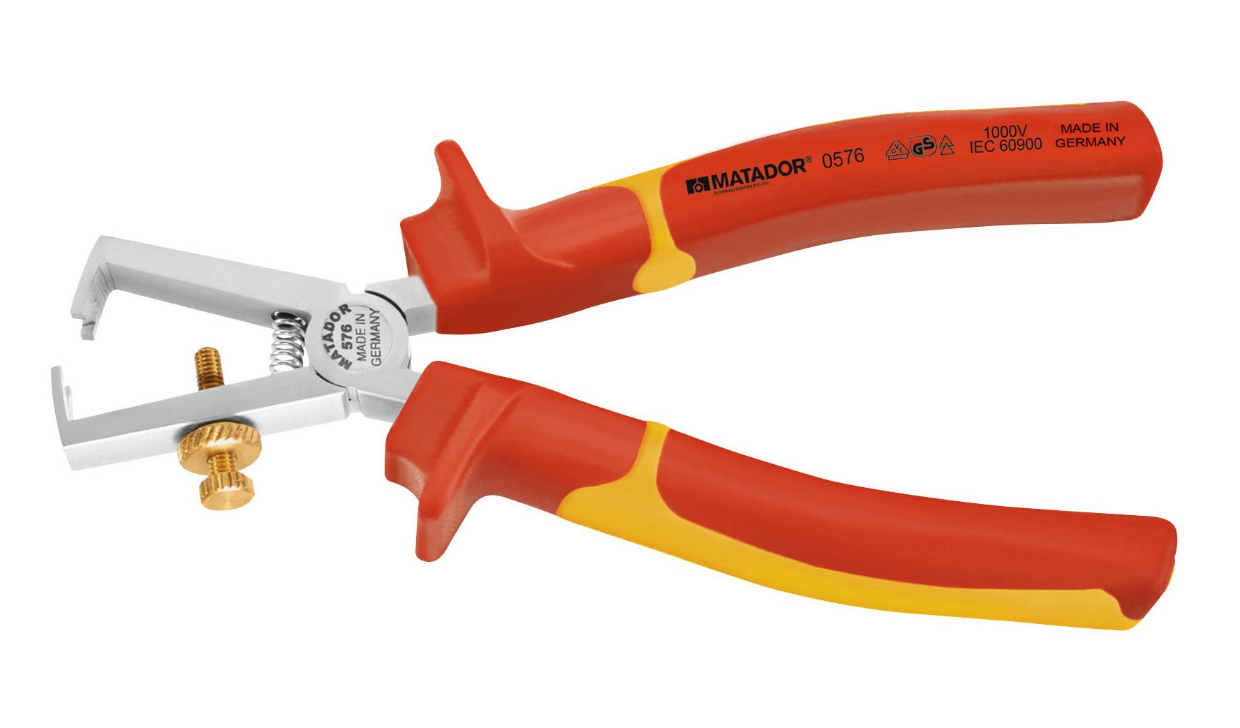 Matador Schraubwerkzeuge 05761160 VDE-Abisolierzange