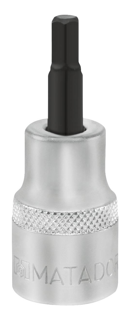 Matador 30780040 Innen-Sechskant Steckschlüssel-Bit-Einsatz 4mm 3/8" (10 mm)