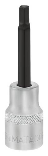 Matador Schraubwerkzeuge 40781070 Innen-Sechskant Steckschlüssel-Bit-Einsatz 7 mm 1/2  (12.5 mm)