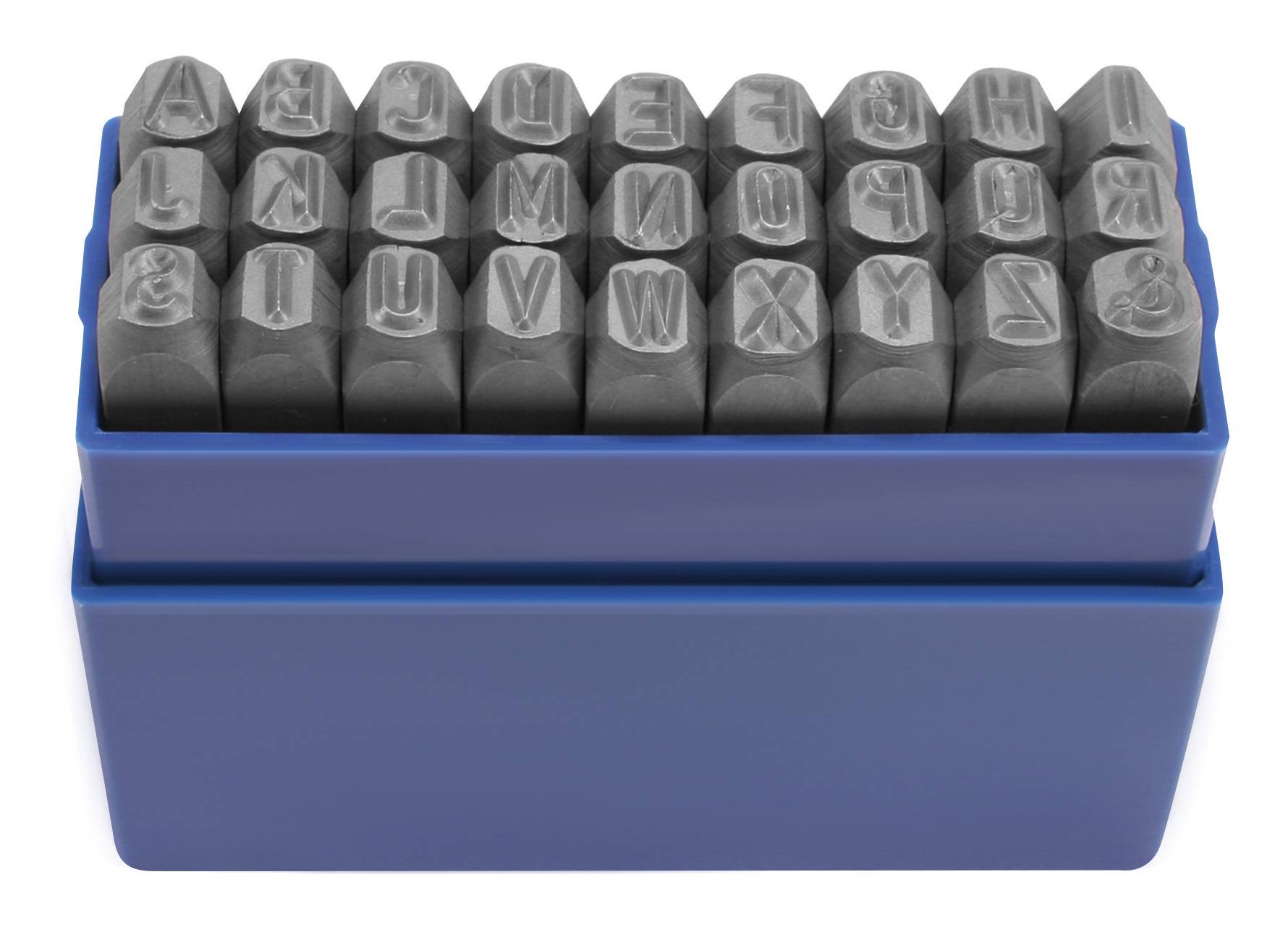 Matador 07121140 27teilig Schlagbuchstabensatz Schrifthöhe: 4mm