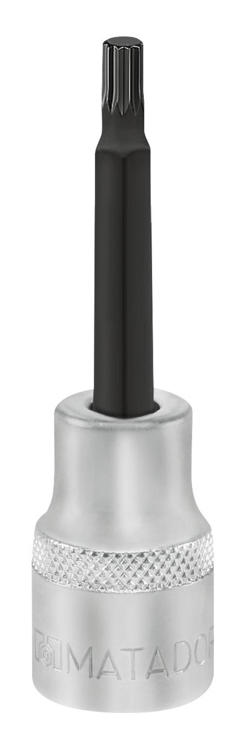 Matador 40791100 Außen-Vielzahn (XZN) Steckschlüssel-Bit-Einsatz 10mm M10 1/2" (12.5 mm)