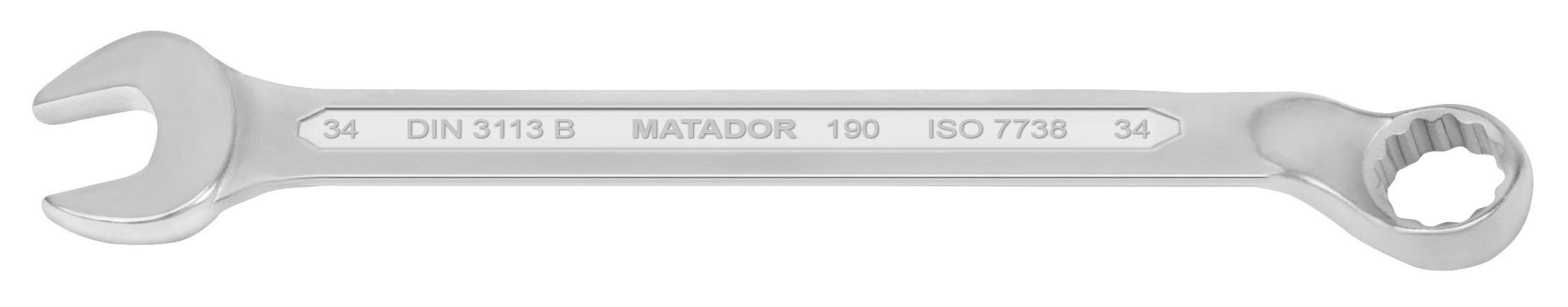 Matador 01900340 Ring-Maulschlüssel 34 mm