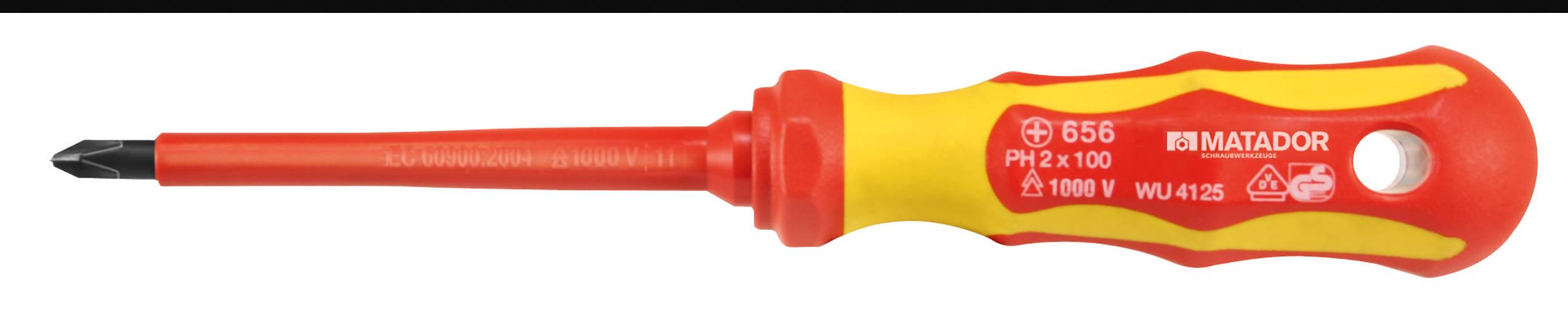 Matador Schraubwerkzeuge 06560030 VDE Kreuzschlitz-Schraubendreher
