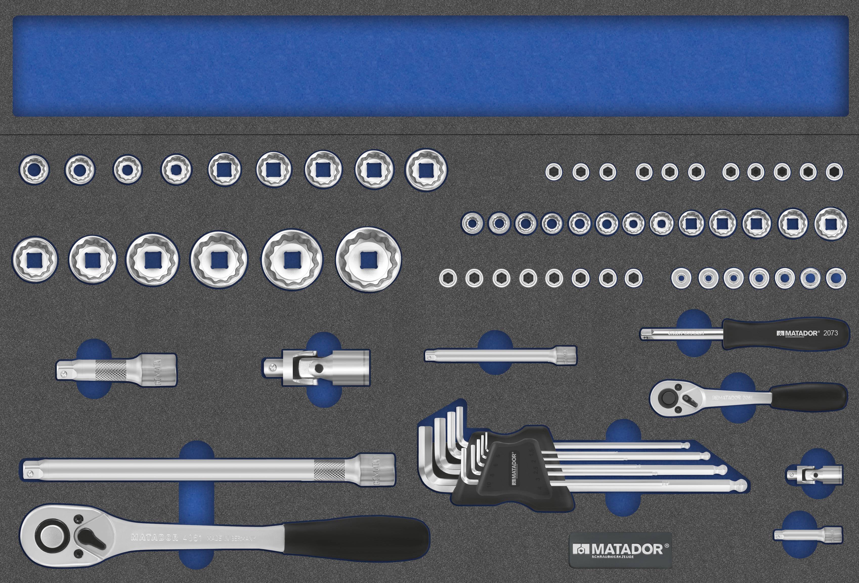 Matador Schraubwerkzeuge Steckschlüsselsatz 81641412
