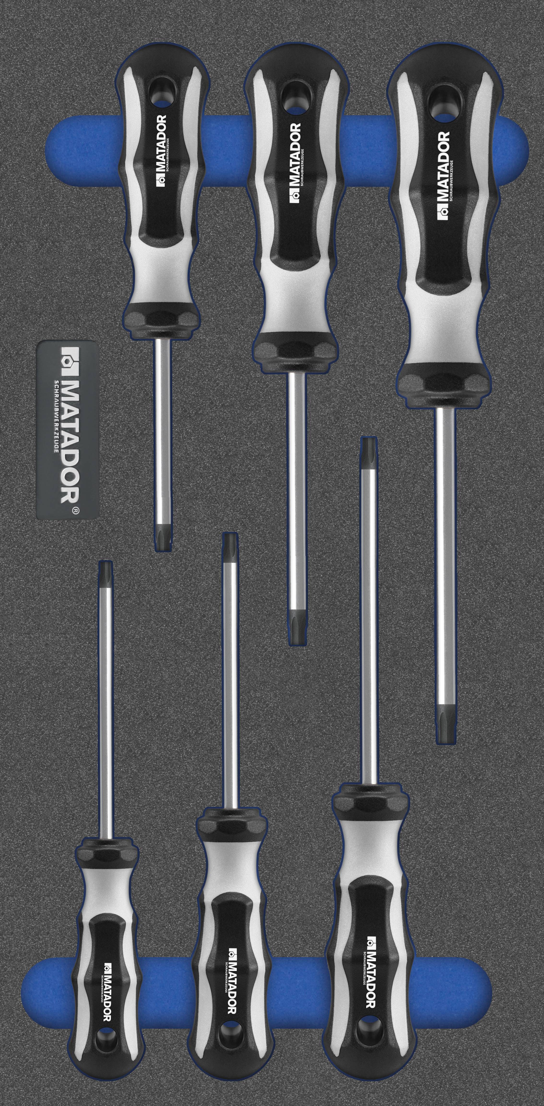 Matador Schraubwerkzeuge Werkstatt Schraubendreher-Set 6teilig