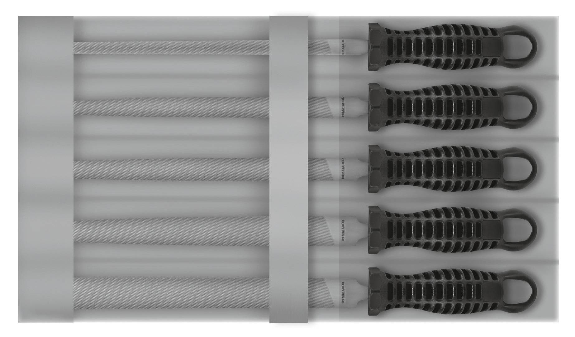 Matador 81641775 MTS-R/V: Feilen, 1/3: 390 x 193mm 1St.