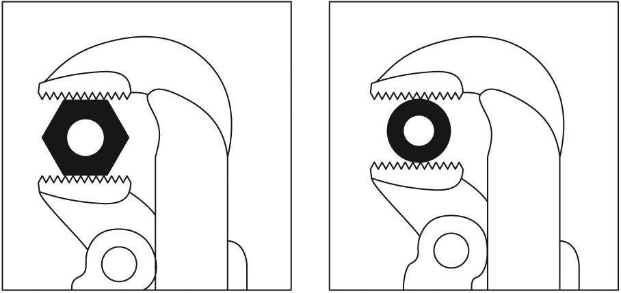 Matador 05970003 Eckrohrzange