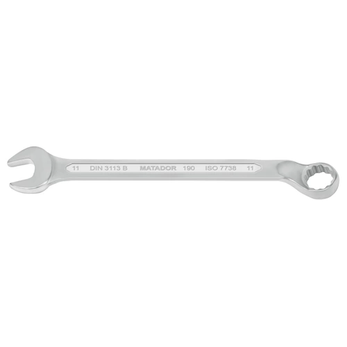 Matador Schraubwerkzeuge 01900110 Ring-Maulschlüssel Schlüsselweite (Metrisch) 11 mm Matador Schraubwerkzeuge 01900110 Ring-Maulschlüssel Schlüsselweite (Metrisch) 11 mm