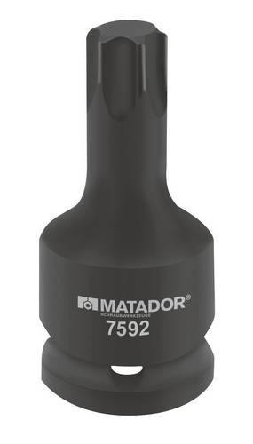 Matador Schraubwerkzeuge 75920600 Innen-Sechsrund (TX) Schlagschrauber-Steckschlüsseleinsatz T 60 3