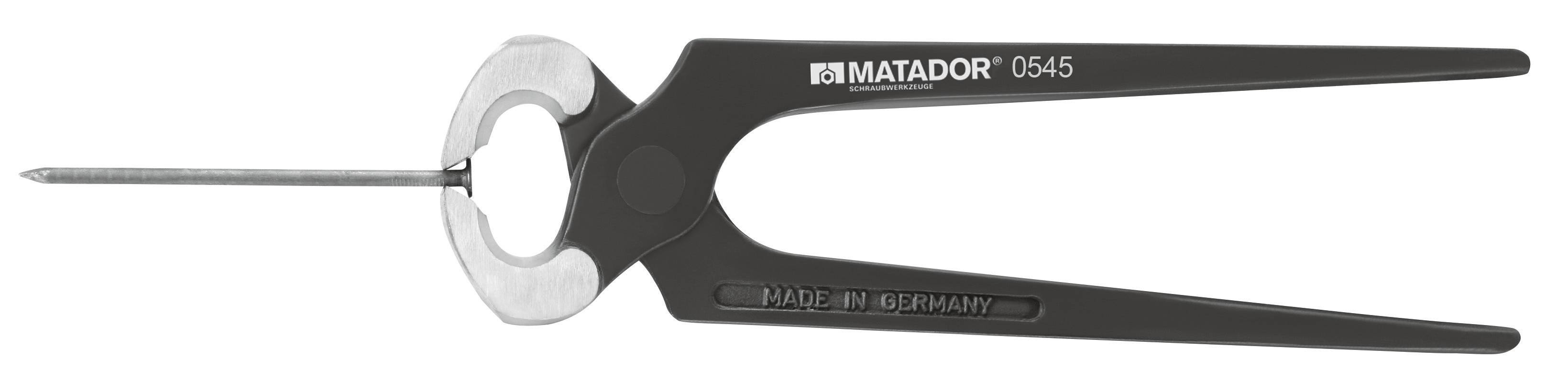 'Matador 0545 Pritzzange' aus Stahl. Werkzeuge für Handwerker, 'Made in Germany'.