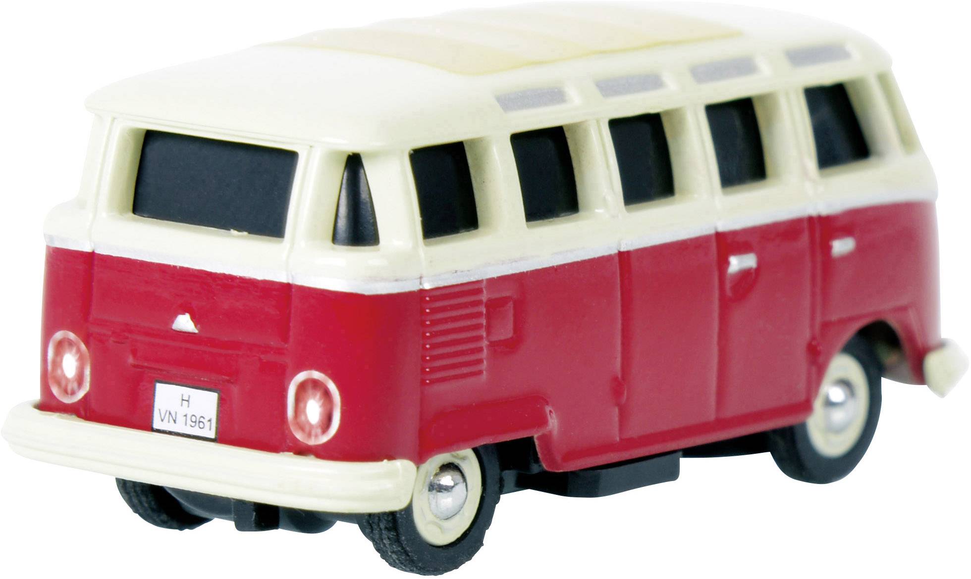 Carson Modellsport 500504119 VW Bus T1 Samba 1:87 RC Modellauto Elektro Straßenmodell Heckantrieb (