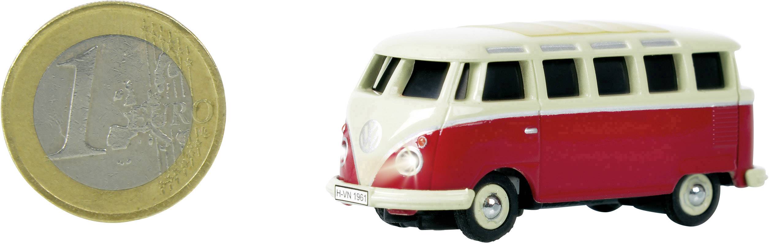 Carson Modellsport 500504119 VW Bus T1 Samba 1:87 RC Modellauto Elektro Straßenmodell Heckantrieb (