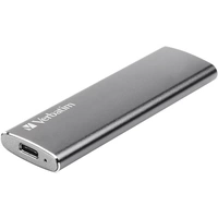 Verbatim Vx500 120GB Externe SSD USB-A (USB 3.2 Gen 2) Spacegrau 47441 Verbatim Vx500 120GB Externe SSD USB-A (USB 3.2 Gen 2) Spacegrau 47441