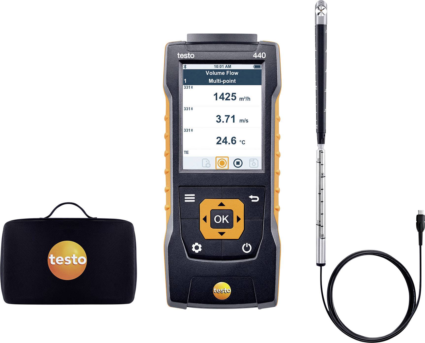Testo 440 Set 16 mm Anemometer