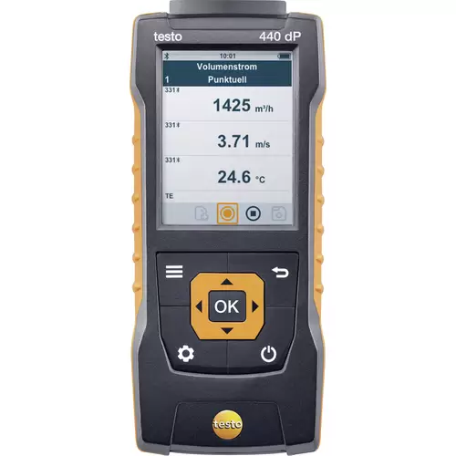 Testo 440 Set1 delta P Anemometer Testo 440 Set1 delta P Anemometer