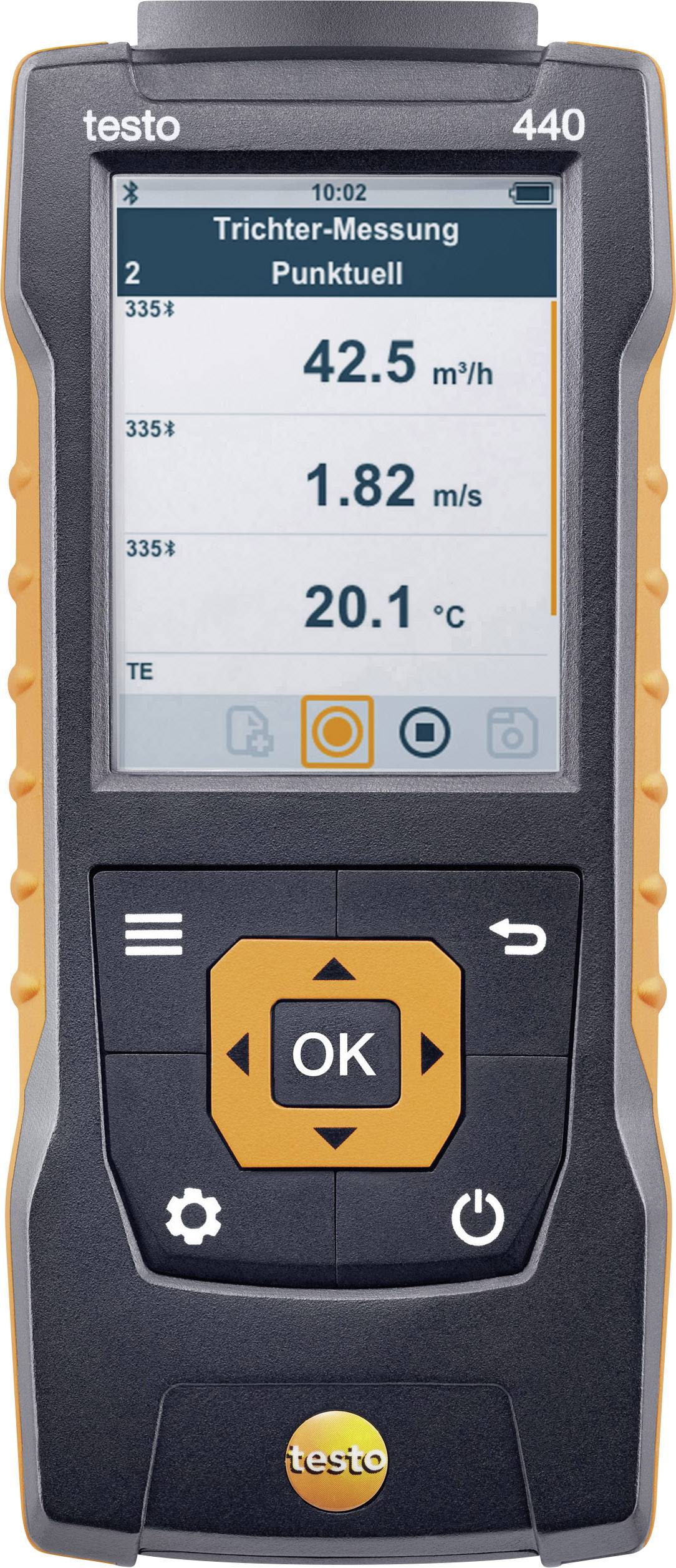 Testo 440 Set RH Luftfeuchtemessgerät (Hygrometer) 0% rF 100% rF