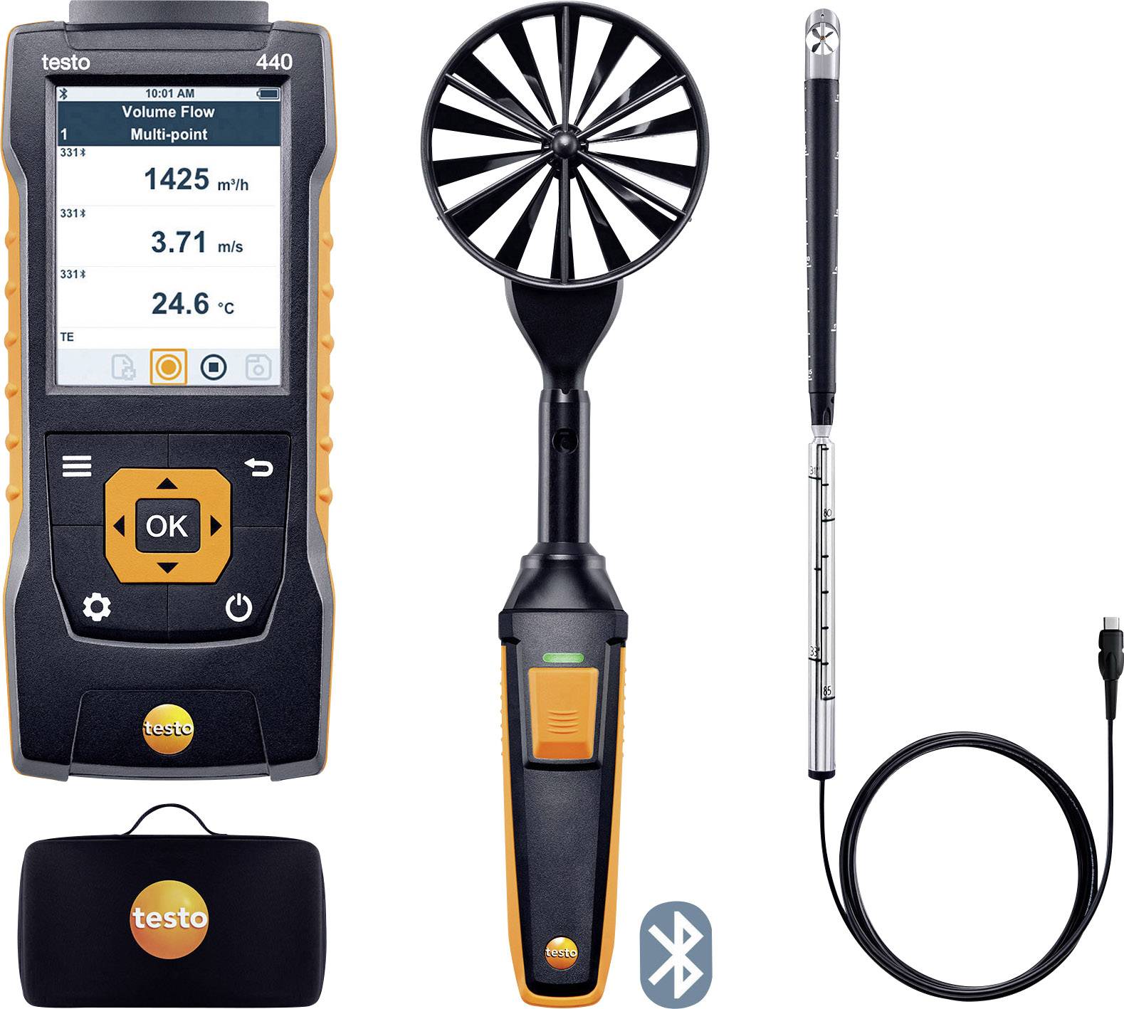 Testo 440 Set2 Anemometer