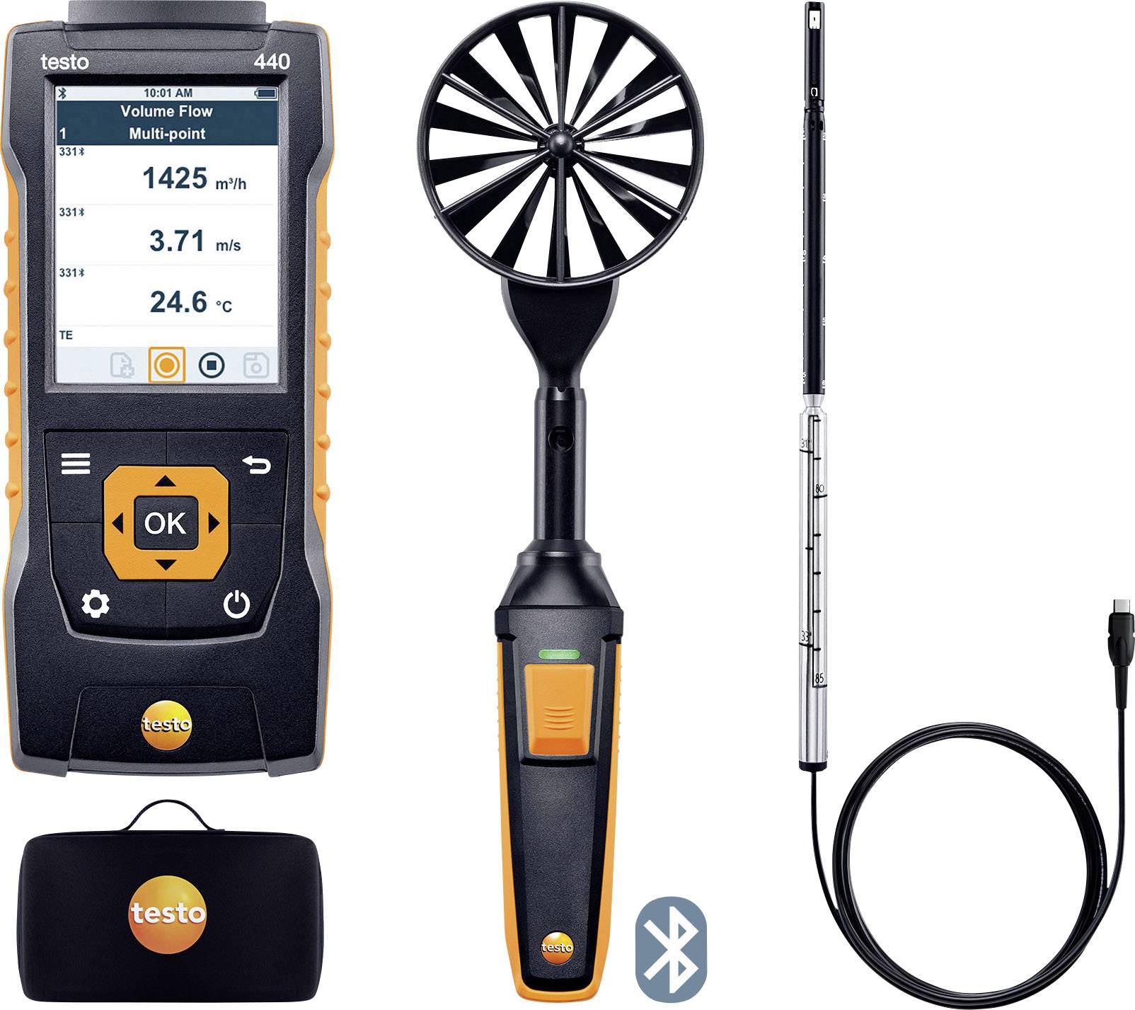 Testo 440 Set1 Anemometer