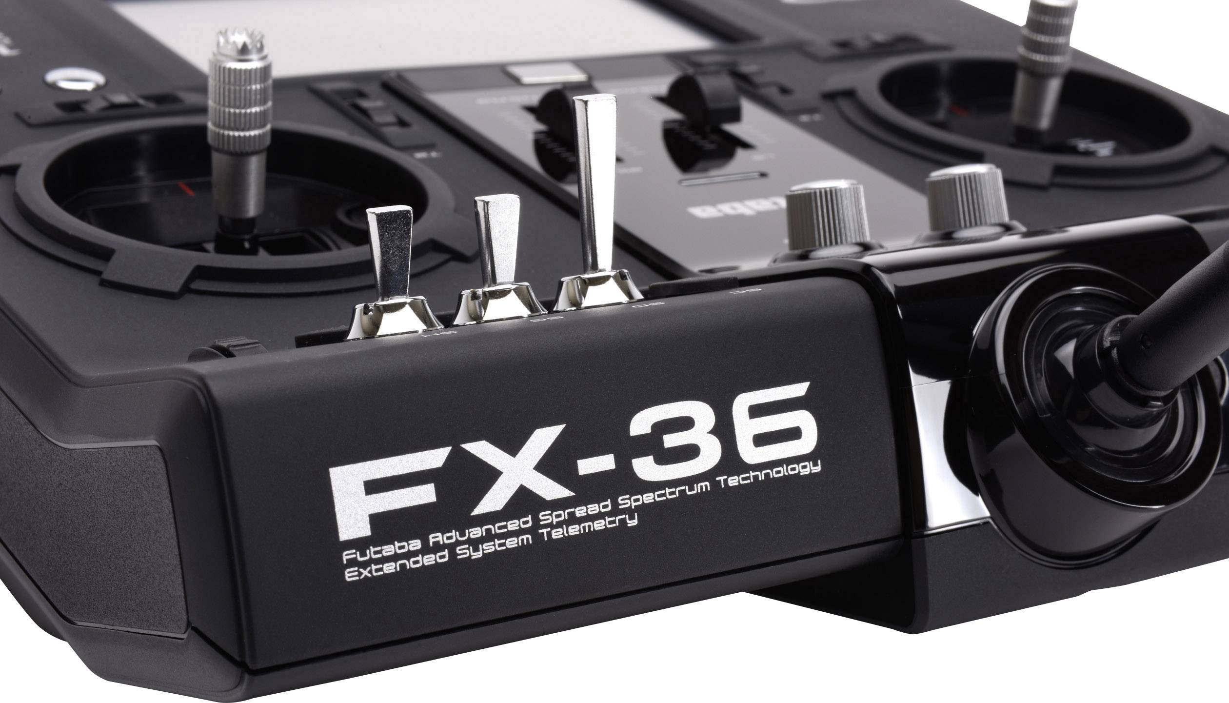 Futaba FX36 Potless Pult-Fernsteuerung 2,4GHz Anzahl Kanäle: 18 inkl. Empfänger