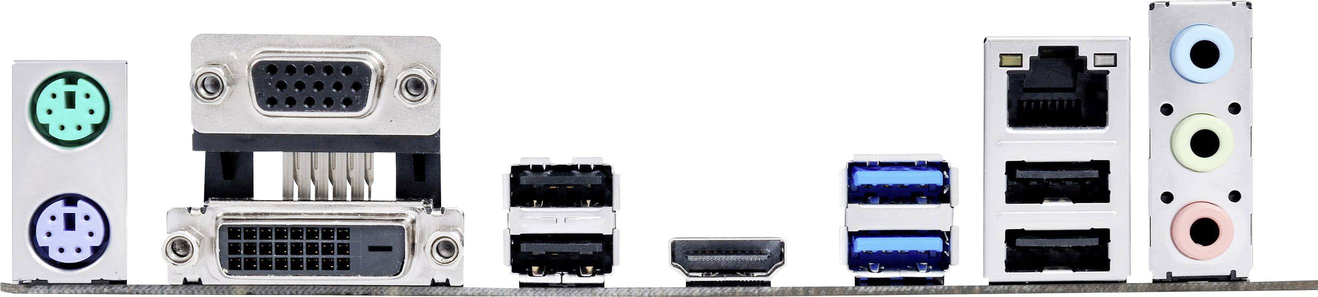 Asus H110M-A/M.2 Mainboard Sockel Intel® 1151 Formfaktor Micro-ATX Mainboard-Chipsatz Intel® H110