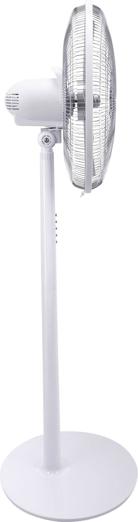 Steba VT 5 Standventilator 54 W (L x B x H) 42 x 45 x 134 cm Weiß Oszillierend, Timer, mit Fernbedienung