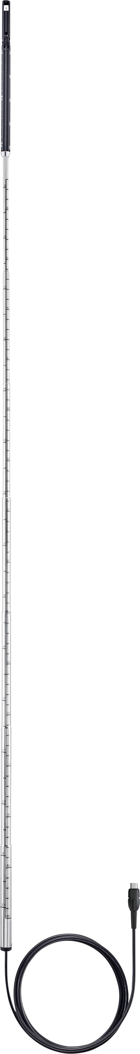 Ein langer, flexibler Messstab mit Messskala, geeignet zur hochpräzisen Messung von Flüssigkeitspegeln oder Temperaturen.