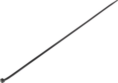 TRU COMPONENTS TC-6645808 Kabelbinder 385 mm 4.80 mm Schwarz Witterungsstabil 100 St.