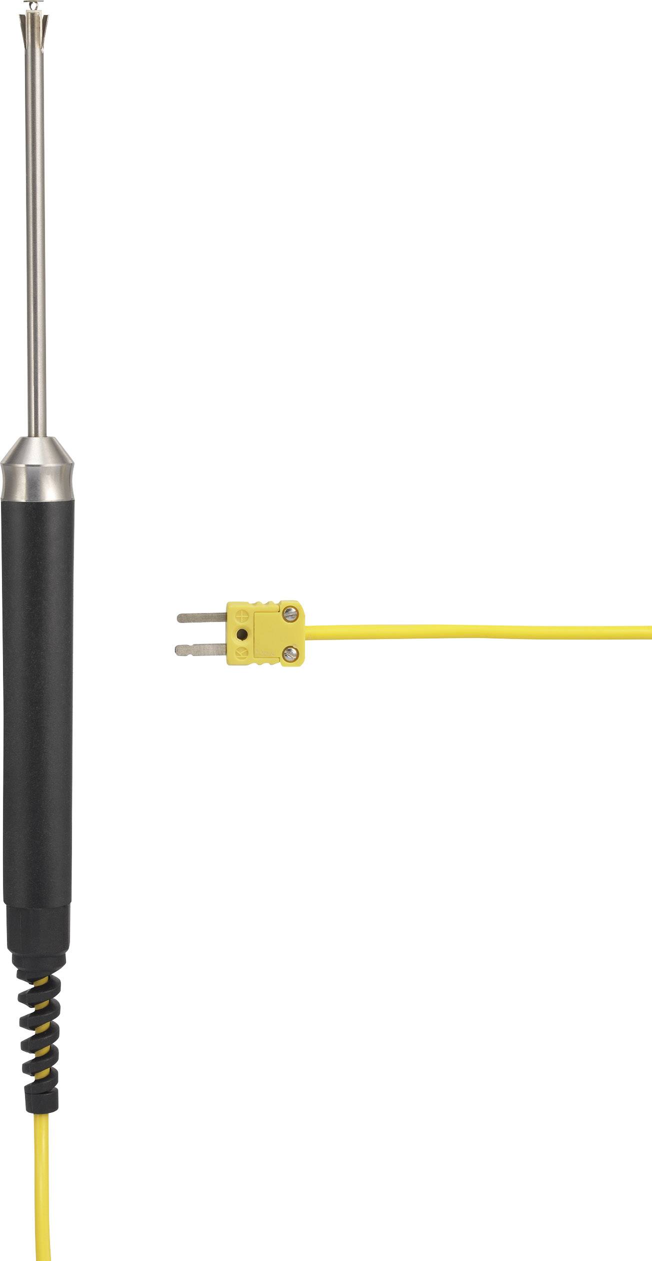 VOLTCRAFT K102 + TP207 Temperatur-Messgerät kalibriert (ISO) Fühler-Typ K