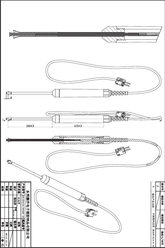 VOLTCRAFT K101 + TP 207 Temperatur-Messgerät Fühler-Typ K