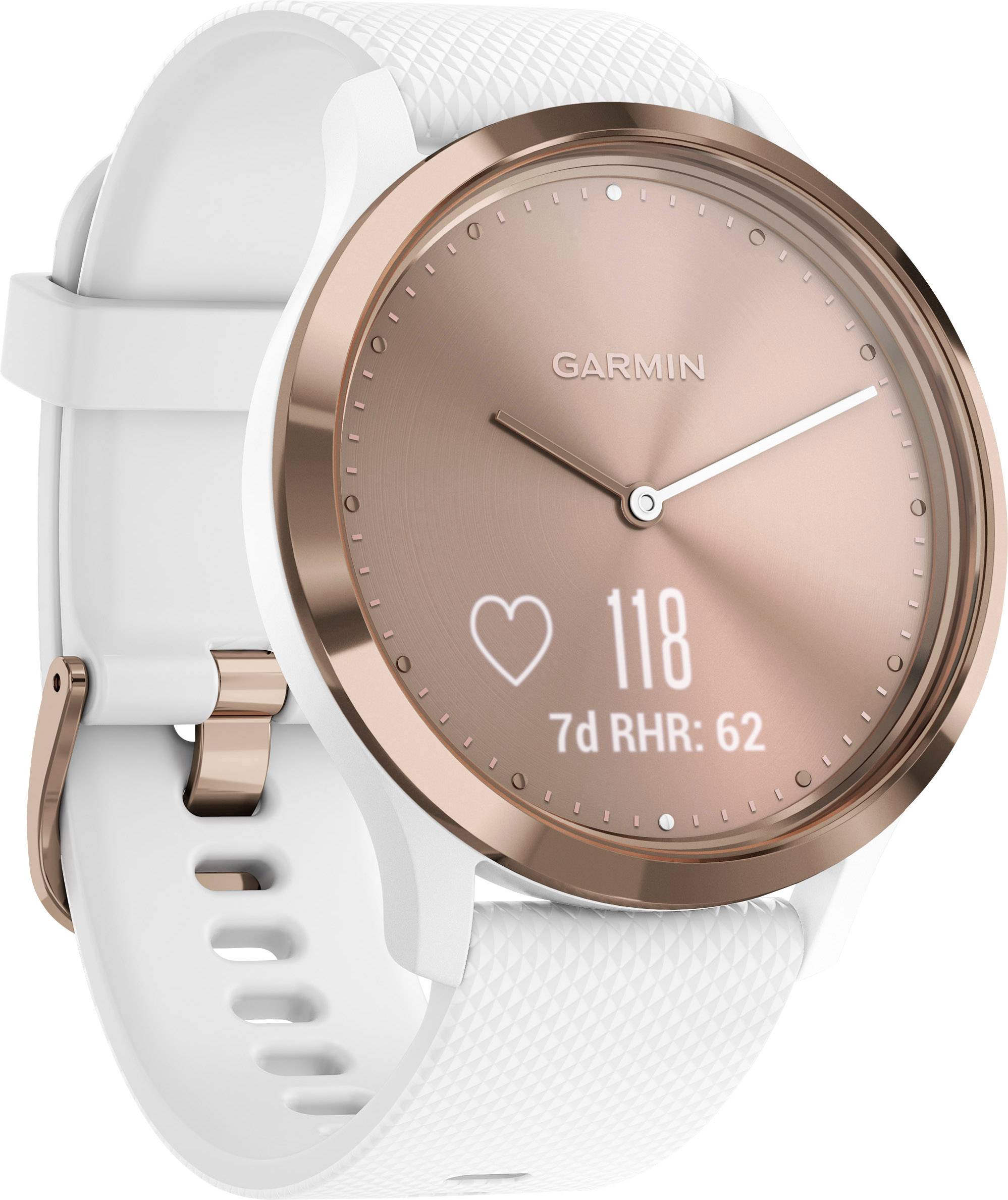 Garmin Vivomove HR Fitness-Tracker S/M Weiß