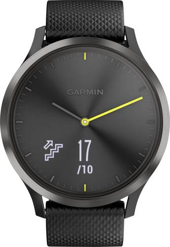 Garmin vivomove HR Smartwatch L Schwarz