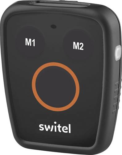 SOS CT8 GPS Tracker Personentracker Schwarz, Orange