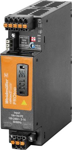 Weidmüller 2466870000 Schaltnetzgerät 24 V/DC 5 A 120 W Inhalt 1 St.