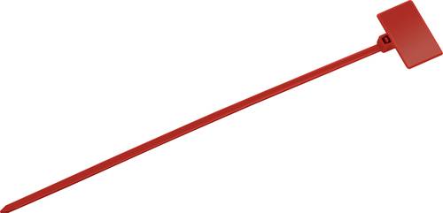 TC-6646444 Leitermarkierer Beschriftungsfläche: 20 x 13mm Rot 100St.