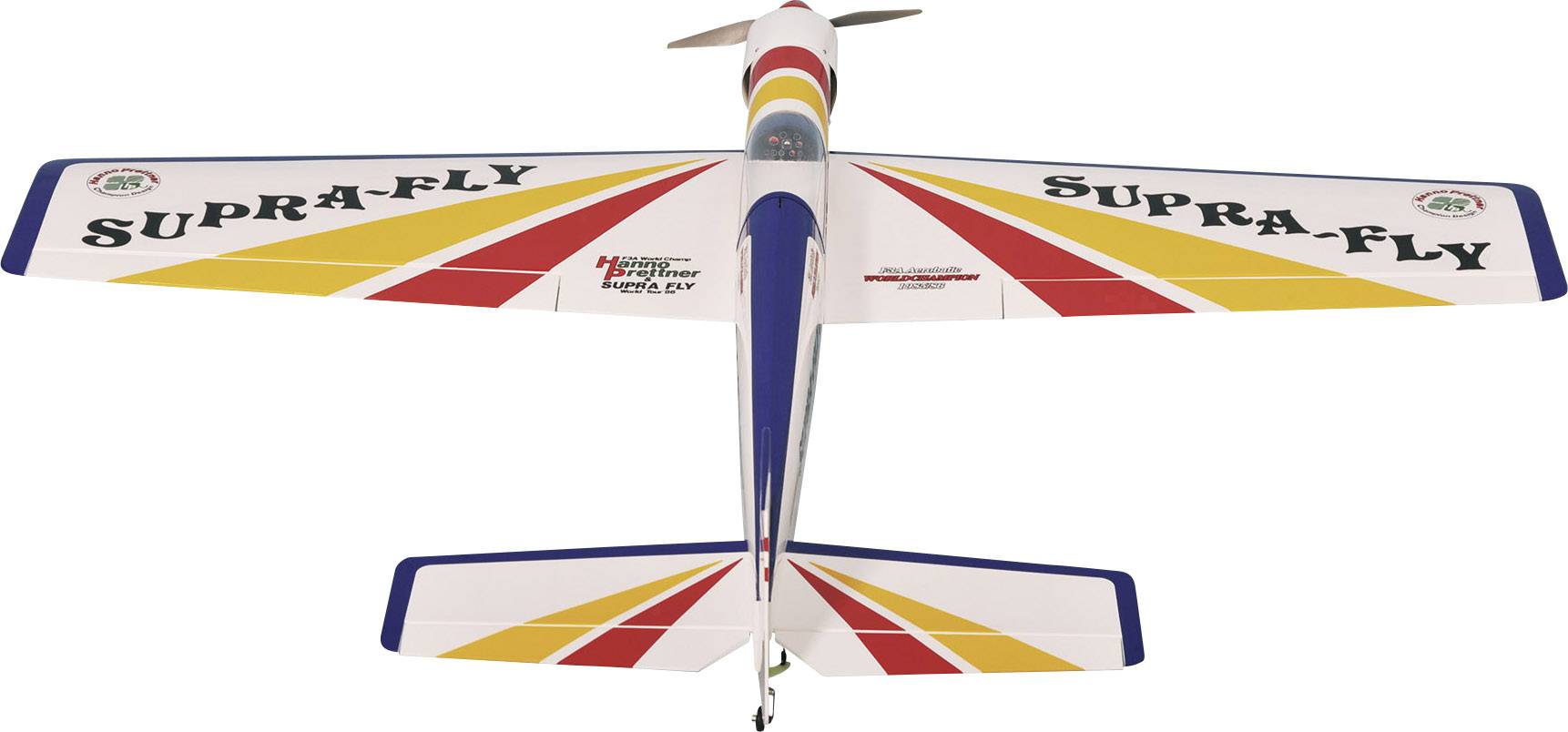 Pichler Modellbau Supra Fly 60 Rot, Blau RC Motorflugmodell ARF 1720mm