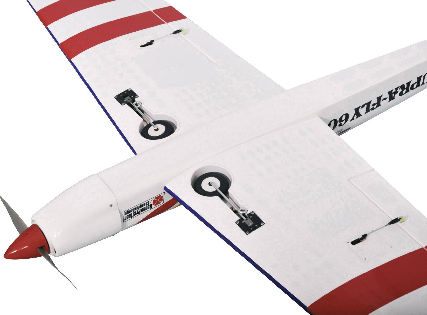 Pichler Modellbau Supra Fly 60 Rot, Blau RC Motorflugmodell ARF 1720mm