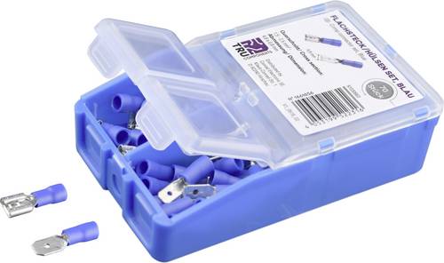 TC-6646624 Quetschverbinder-Sortiment 1.50mm² 2.50mm² Blau 140St.