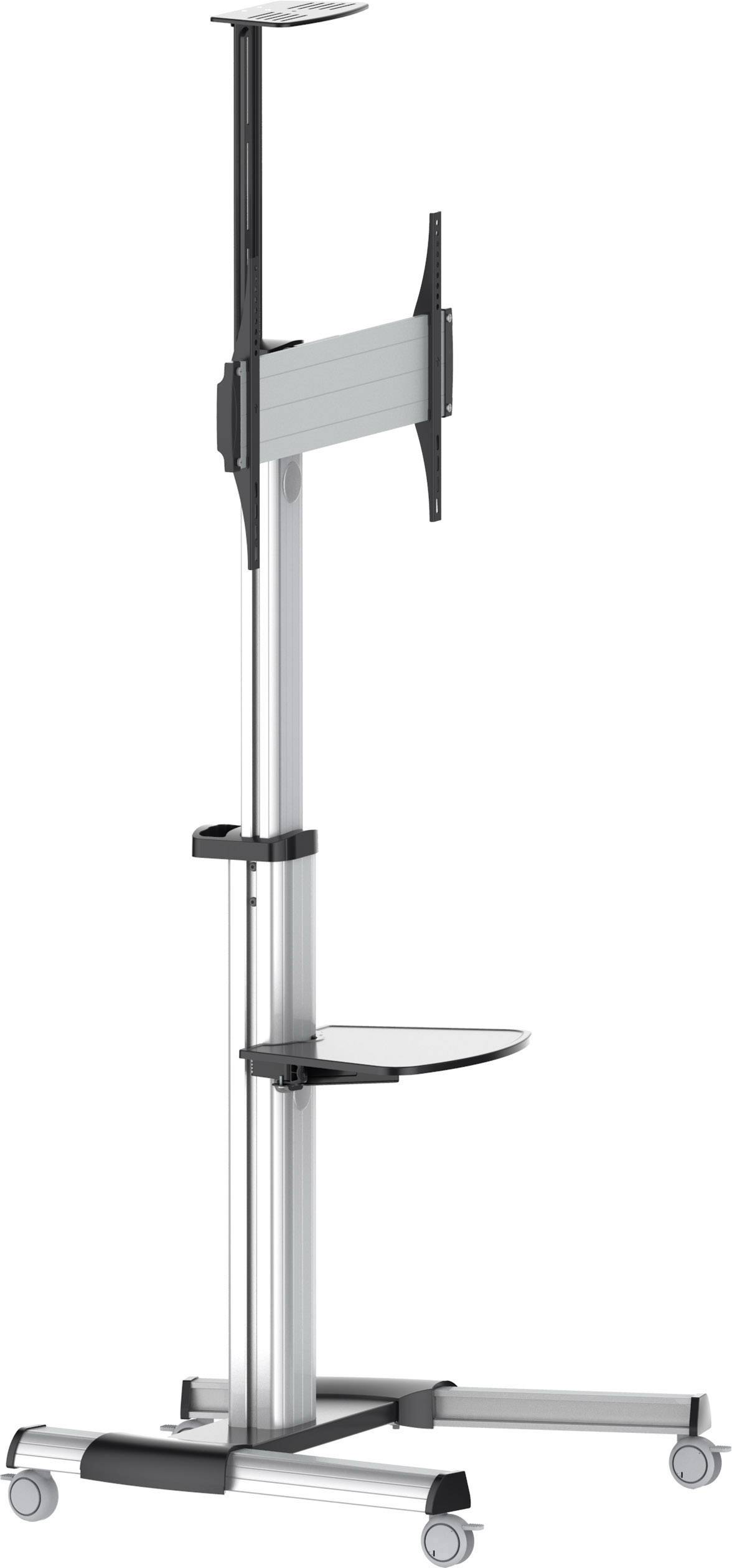 SpeaKa Professional PREM-LINE XL FS10S-46T TV-Rollwagen 94,0cm (37") - 177,8cm (70") Neigbar, Rotierbar, Höhenverstellbar